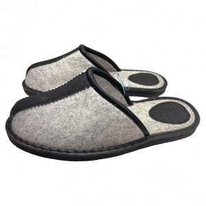 Тапочки войлочные без пятки Bogts (42-43, серый)