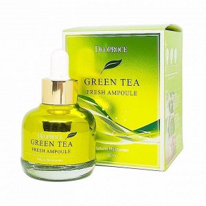 2107 Сыворотка для лица с зеленым чаем (30гр) 2107 DEOPROCE GREEN TEA FRESH AMPOULE (30gr)