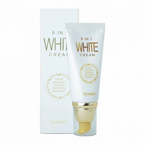 1476 Отбеливающий крем для лица (50мл) 1476 DEOPROCE 5IN1 WHITE CREAM (50ml)