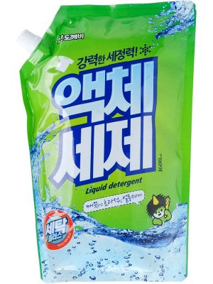 Жидкость для стирки Sandokkaebi Liquid Detergent 1600мл, мягкая упаковка