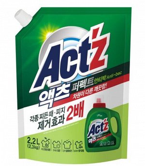 Жидкость для стирки с антибактериальным действием ACT'Z Perfect Deep Clean 2200мл, мягкая упаковка