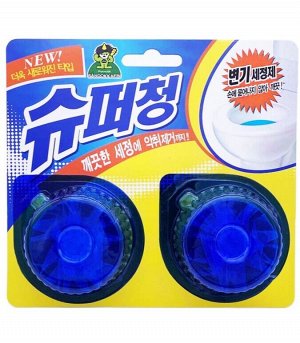 Очиститель для унитаза Super Chang (в таблетках) 40г х 2 таблетки