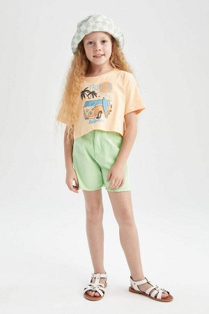 Хлопковые шорты Girl Mom Fit