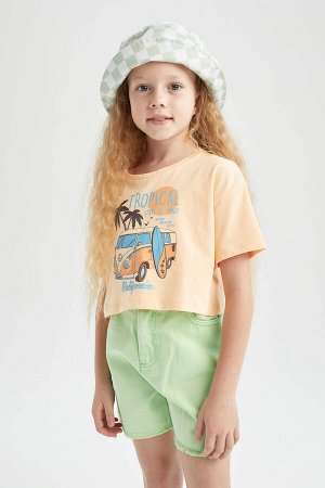 Хлопковые шорты Girl Mom Fit