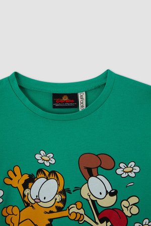 Футболка Girl Garfield Regular Fit с коротким рукавом