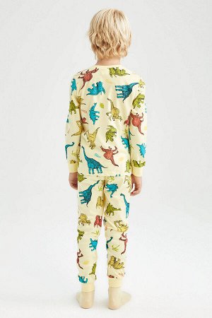 Пижамный комплект с длинными рукавами для мальчиков
