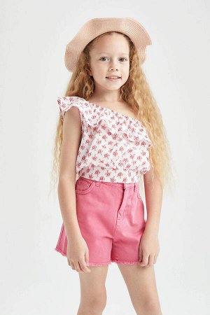 Хлопковые шорты Girl Mom Fit