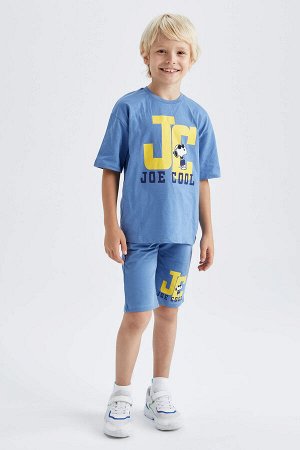 Boy Snoopy Licensed Regular Fit Bermuda