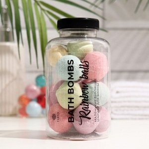 FABRIK Cosmetology Бомбочки для ванн Rainbow balls, новогодние, 230 г