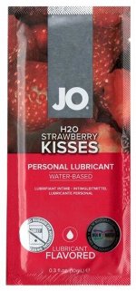Пробник Вкусовой лубрикант Strawberry Kisses от System JO H20, 10 мл