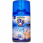 SKY MAX Запасной баллон для диспенсеров 250мл Морская свежесть