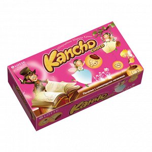 Печенье Lotte Kancho, Лотте Канчо c шоколадной начинкой, 42 гр