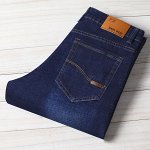 Мужские классические джинсы, цвет синий