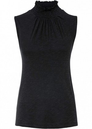 Топ|черный черный, https://www.bonprix.si/products/top-iz-jerseya-z-gostim-naborkom-57644153?_pos=1&amp;_sid=e5fff4b96&amp;_ss=r