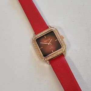 Часы наручные BOLUN, цвет красный, Ч201352, арт.126.099