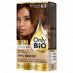 Краска-крем для волос &quot;Only Bio COLOR&quot; тон 5.3 Золотистый Каштан 115мл.