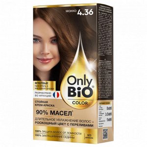 Краска-крем для волос "Only Bio COLOR" т.4.36 Мокко 115мл.арт.GB-8027
