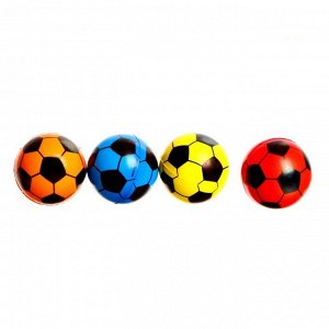 Мяч «Футбол», 4,5 см цвета МИКС