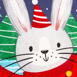 Полотенце Доляна Happy bunny 35х60 см, 100% хлопок, 160 г/м2