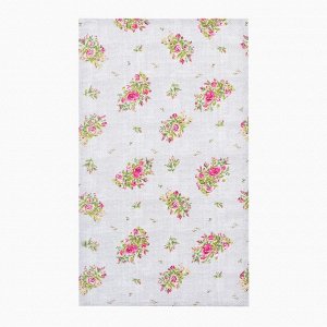 Набор полотенец кух. Доляна Roses on linen 35х60 см - 3 шт, 100% хл, рогожка 164 г/м2