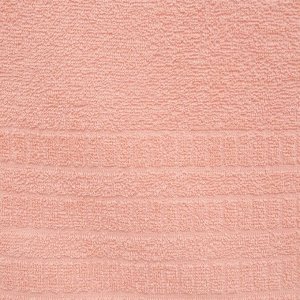 Полотенце махровое Fortuna, цвет персиковый, размер 70х130, 100% хлопок, 270 гр