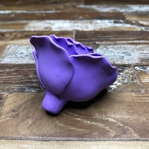 Силиконовая форма 3D Полураскрытая роза