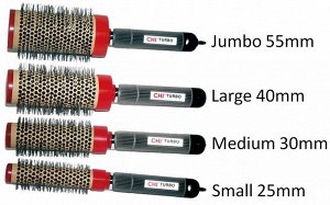 Чи Расчёска для волос  Премиум CERAMIC ROUND BRUSH SMALL, CHI