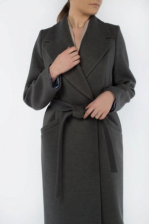 Империя пальто 01-11215 Пальто женское демисезонное (пояс)