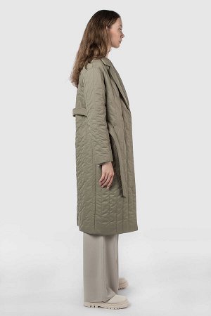 01-11326 Пальто женское демисезонное (пояс)