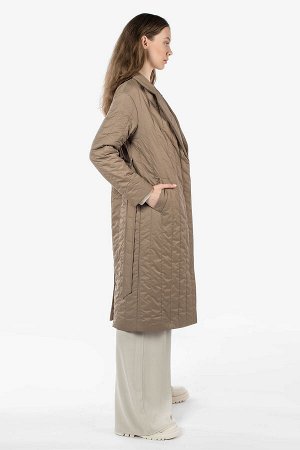 01-11317 Пальто женское демисезонное (пояс)