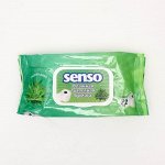 Влажная туалетная бумага &quot;Senso&quot; с экстрактом алое, 72 шт