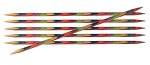 20102 Knit Pro Спицы чулочные Symfonie 2,25мм/15см, дерево, многоцветный, 6шт