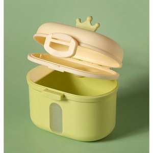 УЦЕНКА Контейнер для хранения детского питания «Корона», 240р., цвет зеленый
