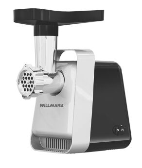 Электромясорубка WILLMARK WMG-2402X (2000Вт, реверс, защита двиг., 2 реш.)