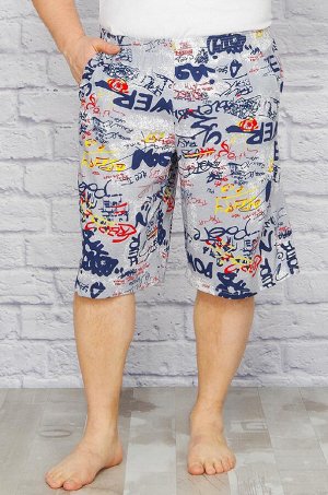 Шорты мужские 5XL (синий)