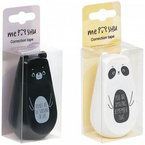 Корректирующая лента MESHU ""Cute Friends"", 5мм*6м, ПВХ-бокс, ассорти, европодвес