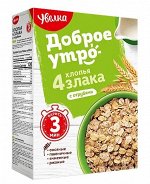 Хлопья «Увелка» 4 злака, с отрубями, 350 г