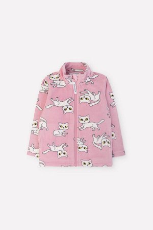 Куртка(Осень-Зима)+girls (розовый зефир, забавные кошечки)