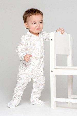 Комбинезон(Осень-Зима)+baby (звери на прогулке на сахаре)