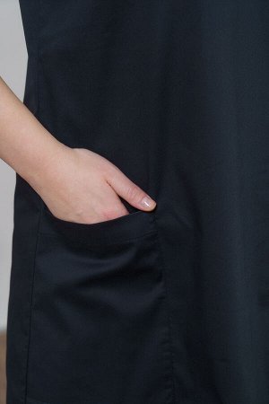 Халат-платье медицинское жен. М-502-124 ткань Элит-145/Стрейч
