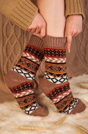 Женские шерстяные носки