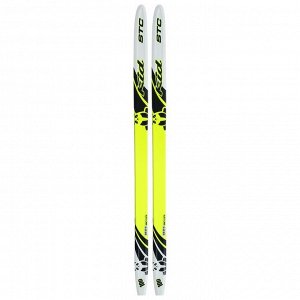 Лыжи пластиковые «БРЕНД ЦСТ» step, 100 см, без креплений, с насечкой, цвета микс