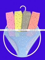 Подростковые трусы для девочек с кружевом COOL KID арт. 8536