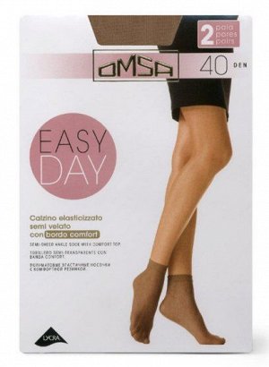 Носки женские полиамид, Omsa, Calzino easy day 40