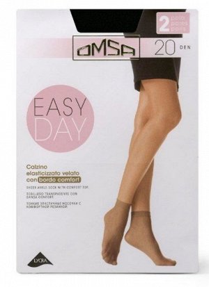 Носки женские полиамид, Omsa, Calzino easy day 20