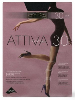 Колготки классические, Omsa, Attiva 30