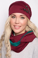 Комплект шапка+снуд