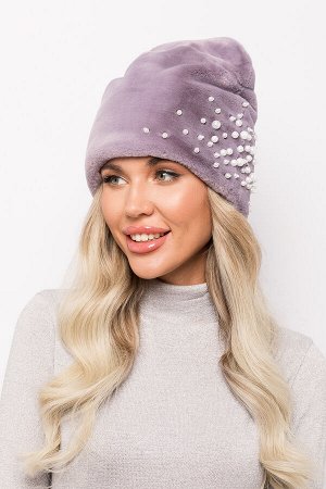 Шапка из экомеха