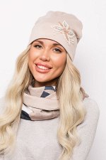 Комплект шапка+снуд