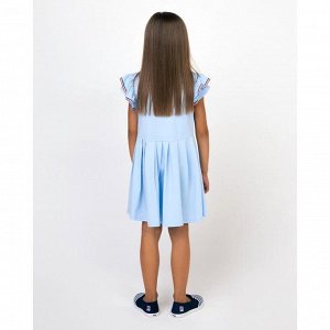 Платье для девочки, цвет голубой, рост 104 см